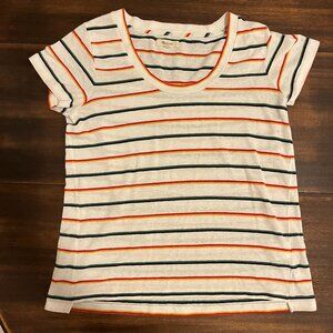 Madewell City Tee in Walcot Stripe - Size Small - Used Good Condition